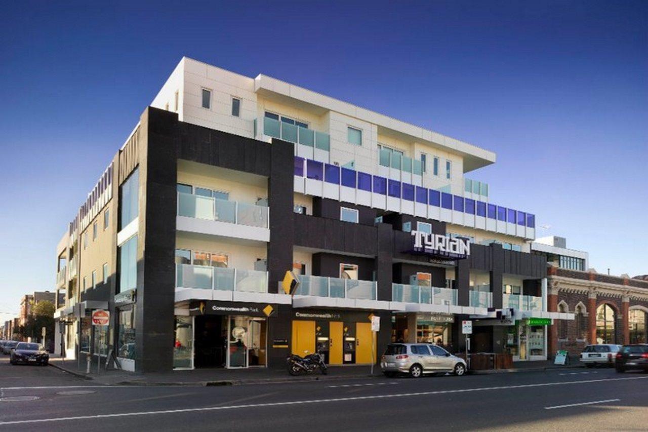 Tyrian Serviced Apartments Fitzroy Мельбурн Экстерьер фото