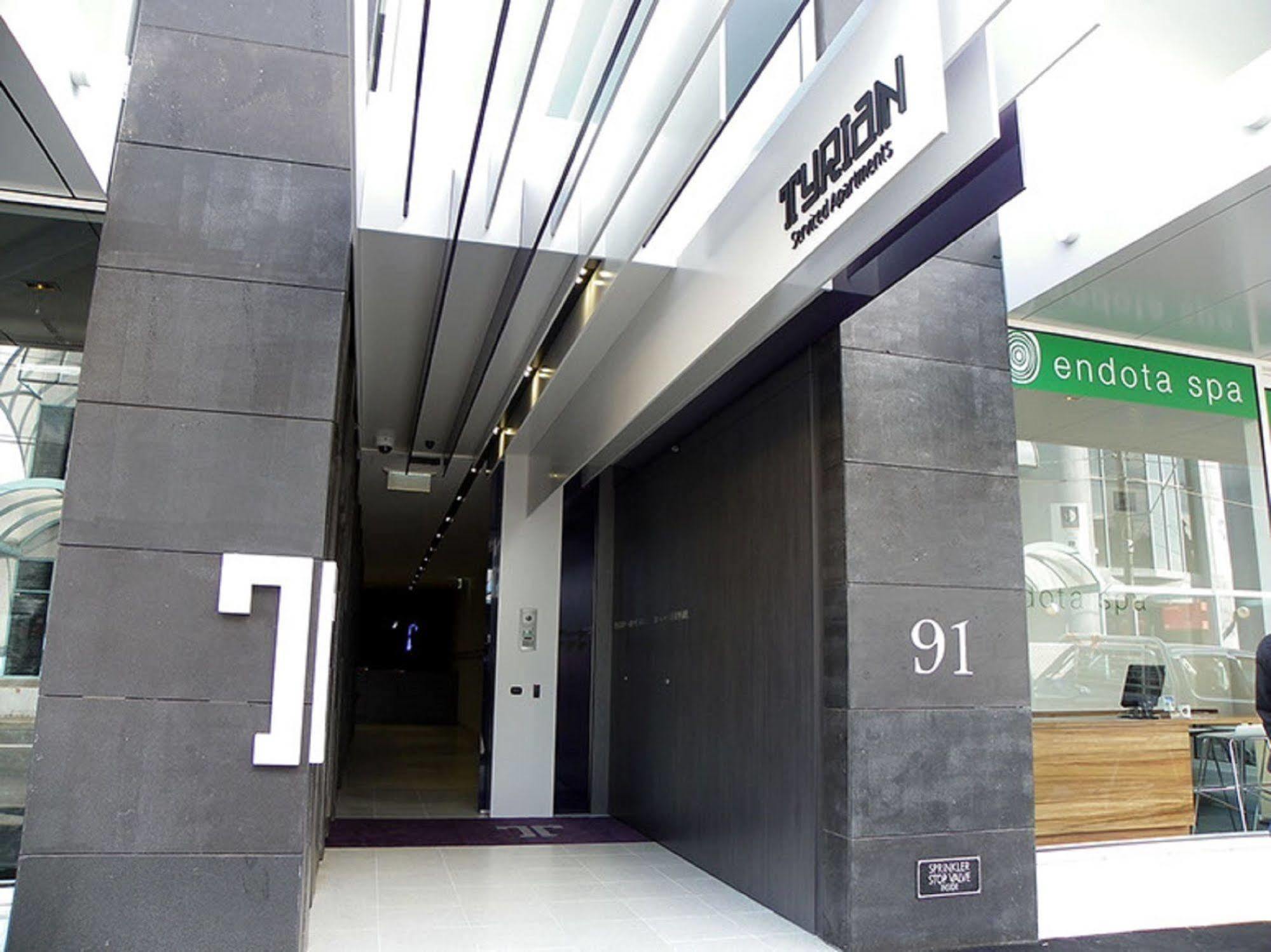 Tyrian Serviced Apartments Fitzroy Мельбурн Экстерьер фото